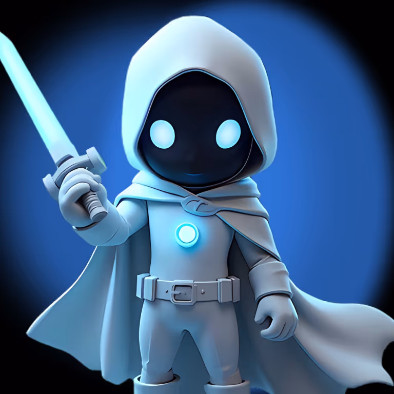 SlotsVader Casino hero wielding a glowing sword beside a roulette wheel and shimmering chips, representing skill and luck united.